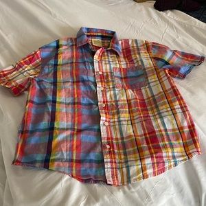 Boys Plaid Shirt